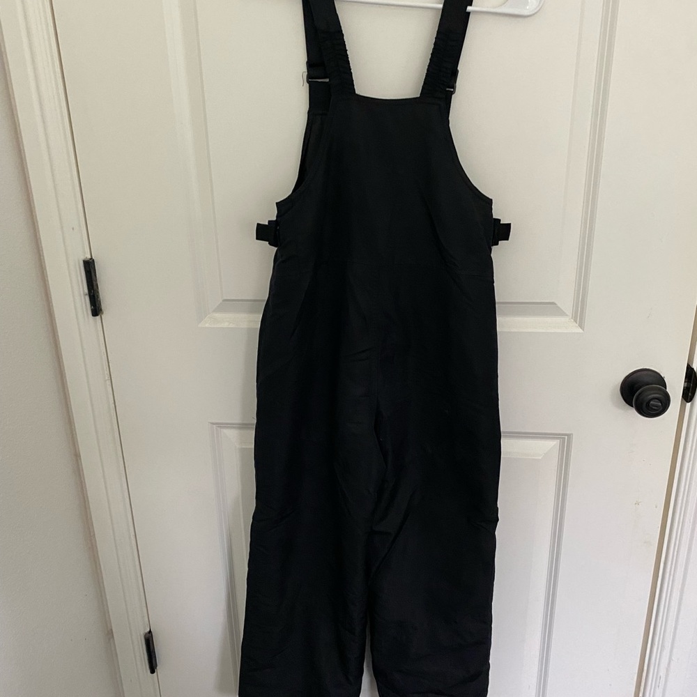 Kid’s Black ski Bibs
